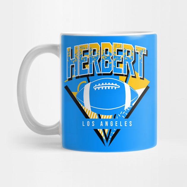 Herbert Retro Los Angeles Football by funandgames